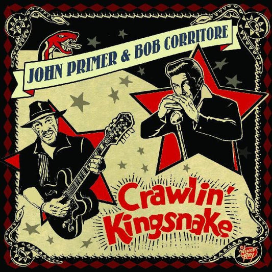 the album cover for John Primer  & Corritore,Bob - Crawlin' Kingsnake