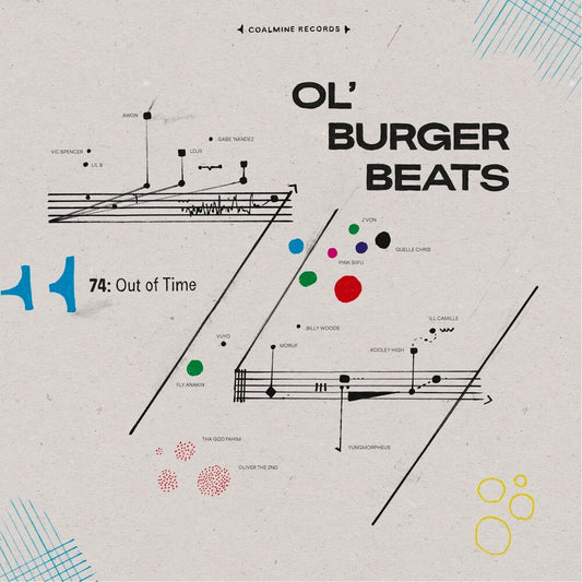 the album cover for Ol' Burger Beats - 74: Out Of Time