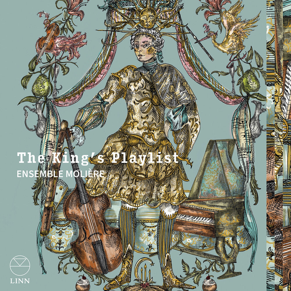 the album cover for Couperin / Charpentier / Ensemble Moliere - King's Playlist
