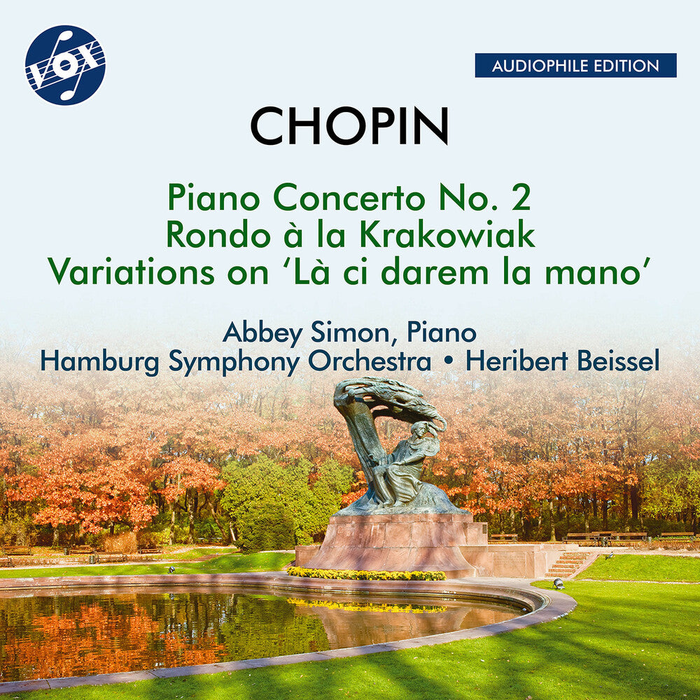 the album cover for Chopin / Simon / Beissel - Complete Works for Piano & Orchestra, Vol. 2