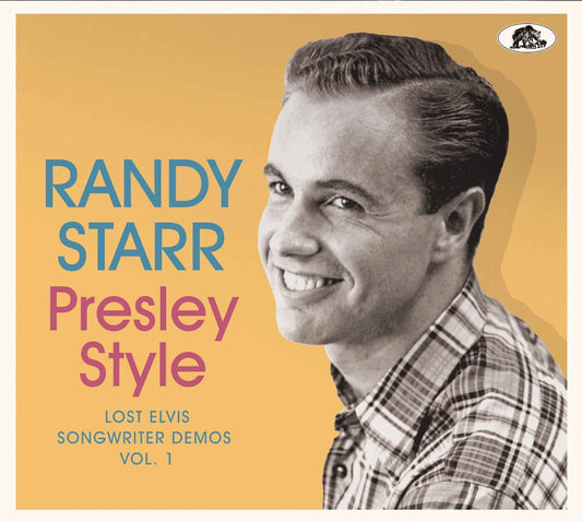 the album cover for Randy Starr - Presley Style: Lost Elvis Songwriter Demos Vol. 1