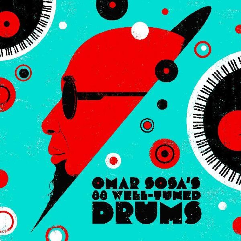 Omar Sosa - Omar Sosa's 88 Well-Tuned Drums [Clear Vinyl] (Red) [Record Store Day]