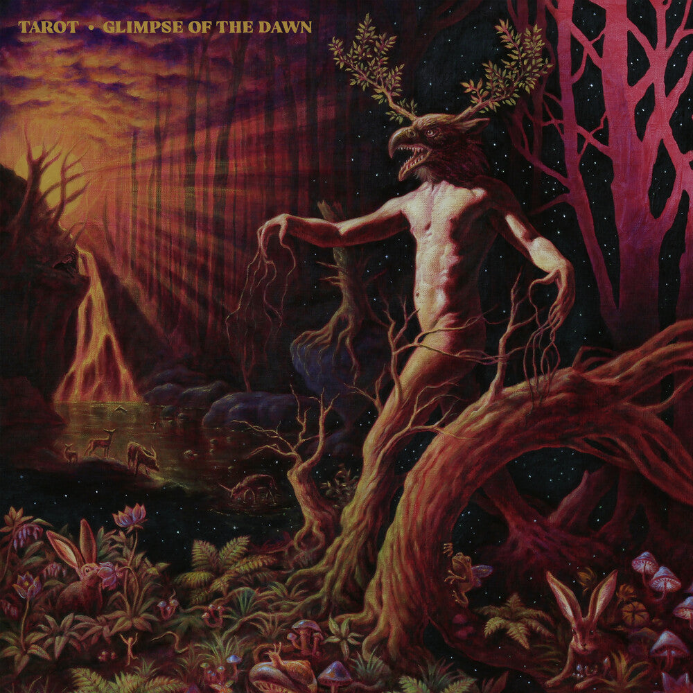 the album cover for Tarot - Glimpse Of The Dawn