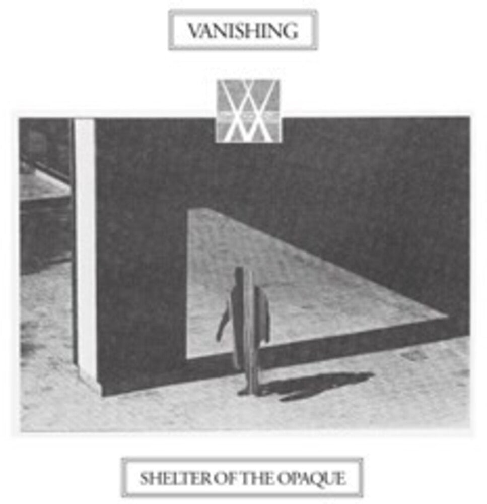 the album cover for Vanishing - Shelter Of The Opaque