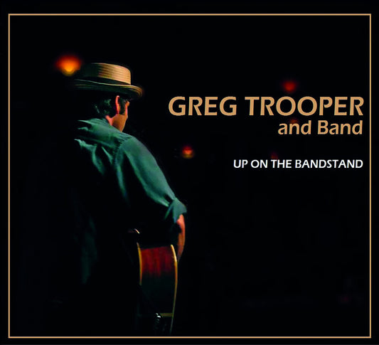 the album cover for Tropper, Greg - Up On The Bandstand