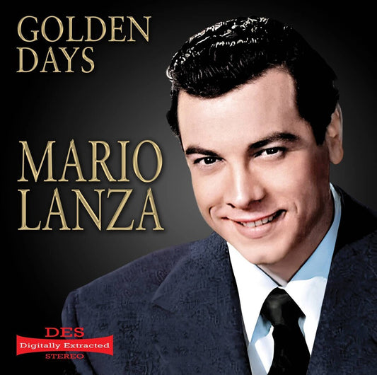 the album cover for Mario Lanza - Golden Days