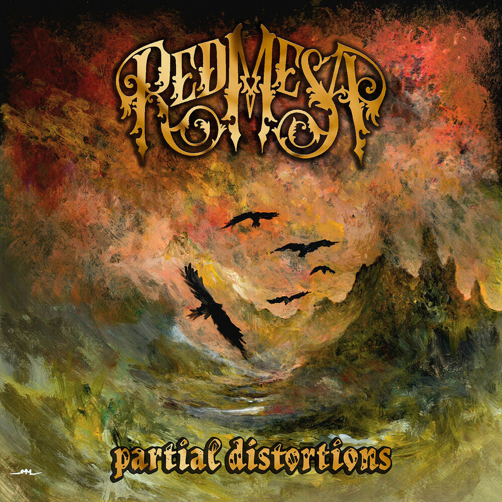 the album cover for Red Mesa - Partial Distortions