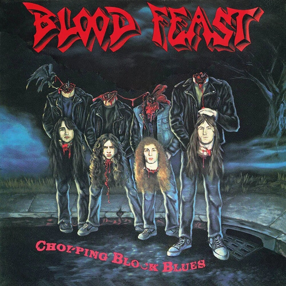 the album cover for Blood Feast - Chopping Block Blues