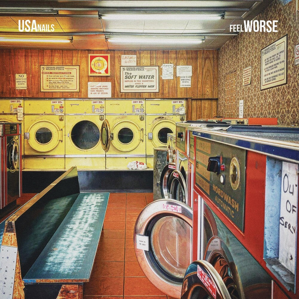 the album cover for USA Nails - Feel Worse