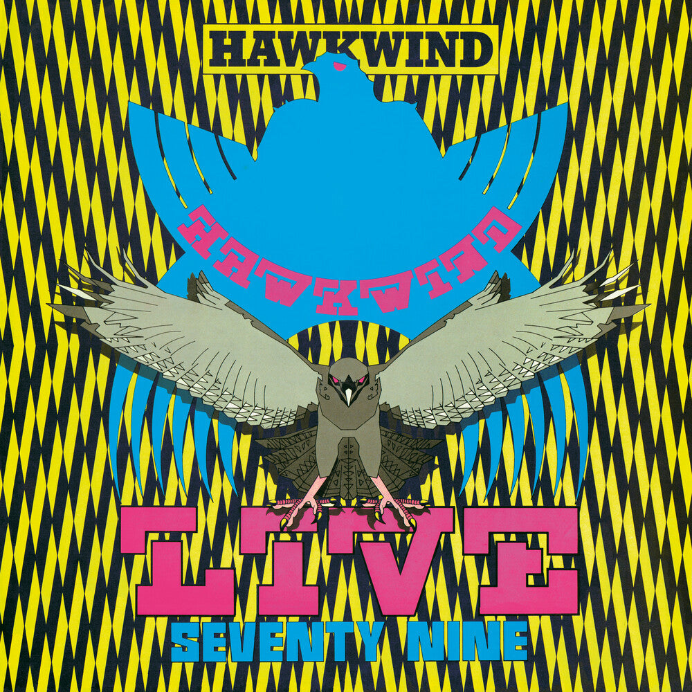 the album cover for Hawkind - Live Seventy-Nine [Clear Vinyl]