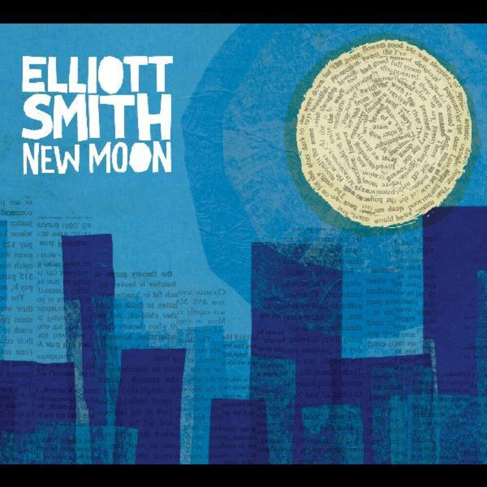 the album cover for Elliott Smith - New Moon [Colored Vinyl] (Slv) [Indie Exclusive]