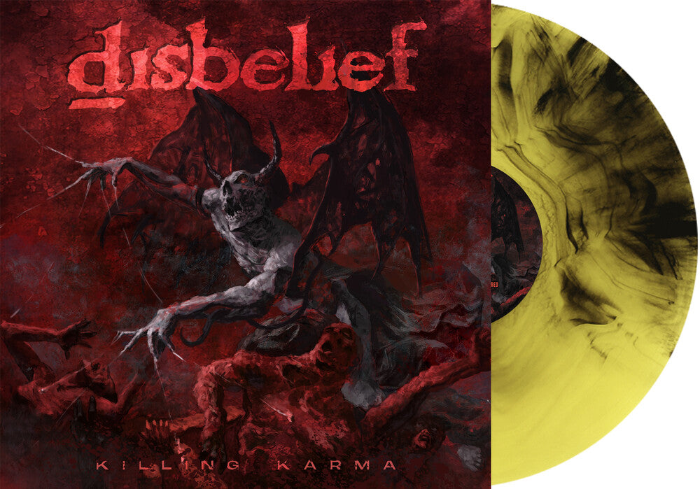 the album cover for Disbelief - Killing Karma