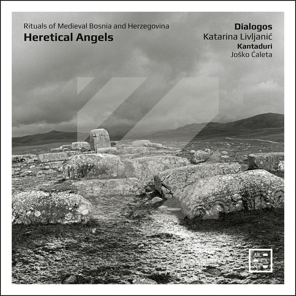 the album cover for Livljanic / Caleta - Heretical Angels - Rituals Of Medieval Bosnia
