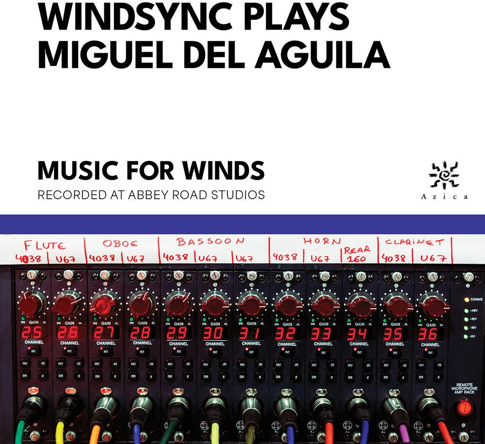 the album cover for Del Aguila / Windsync - Windsync Plays Miguel Del Aguila