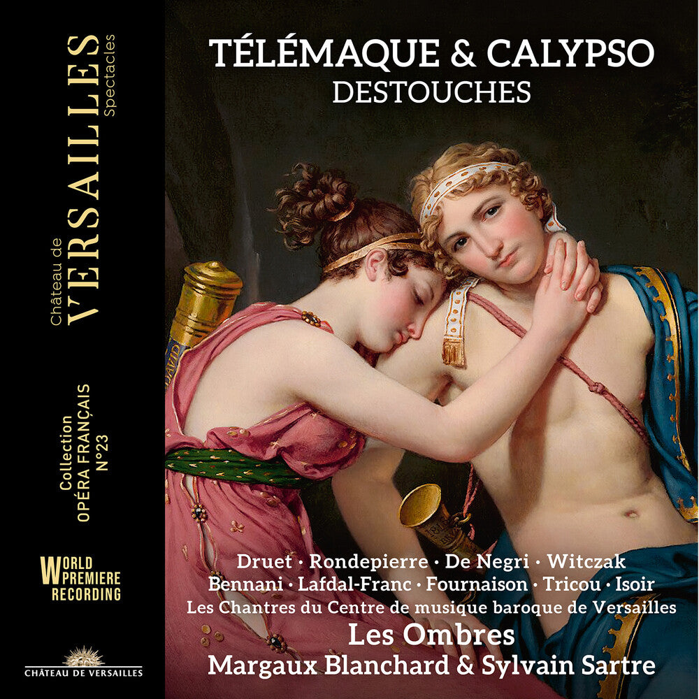 the album cover for Destouches / Rondepierre / Blanchard - Telemaque & Calypso