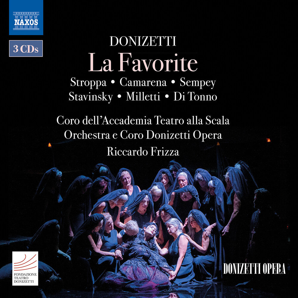 the album cover for Donizetti / Camarena / Stroppa - La Favorite