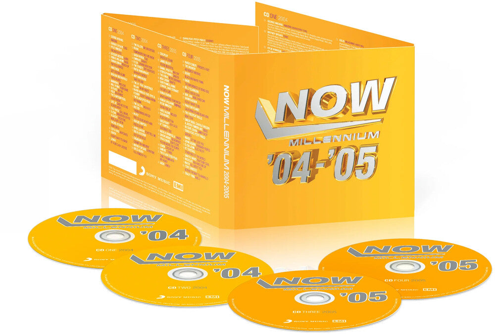 the album cover for Now Millennium 2004-2005 / Various - Now Millennium 2004-2005 / Various (Uk)