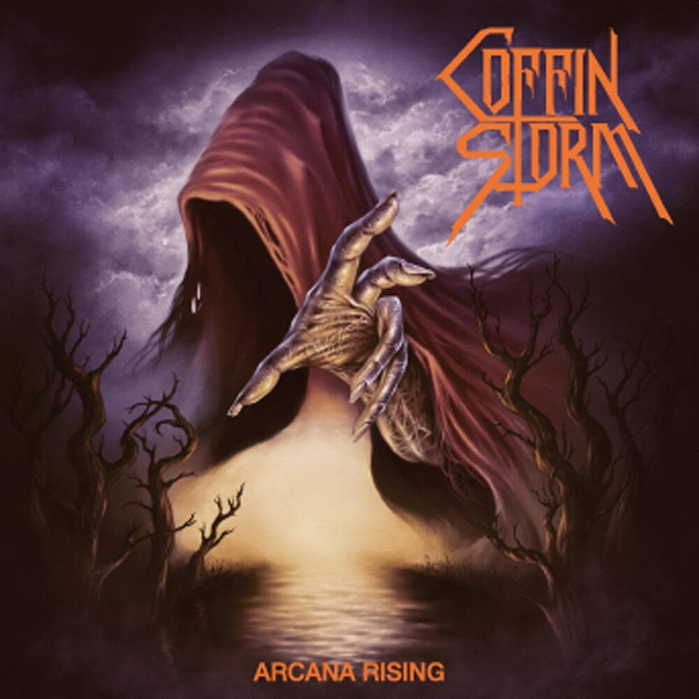 the album cover for Coffin Storm - Arcana Rising