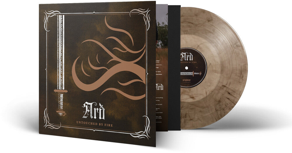 the album cover for ARD - Untouched by Fire