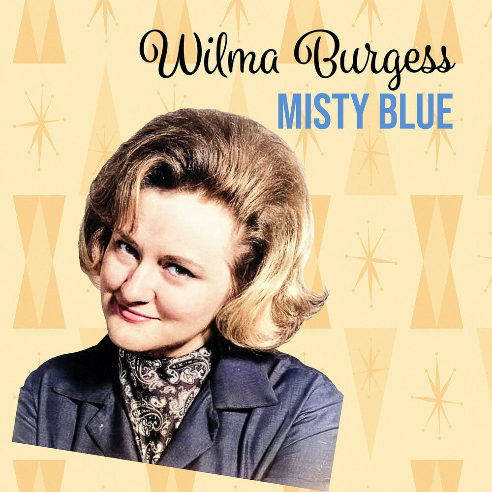 the album cover for Wilma Burgess - Misty Blue (Mod)