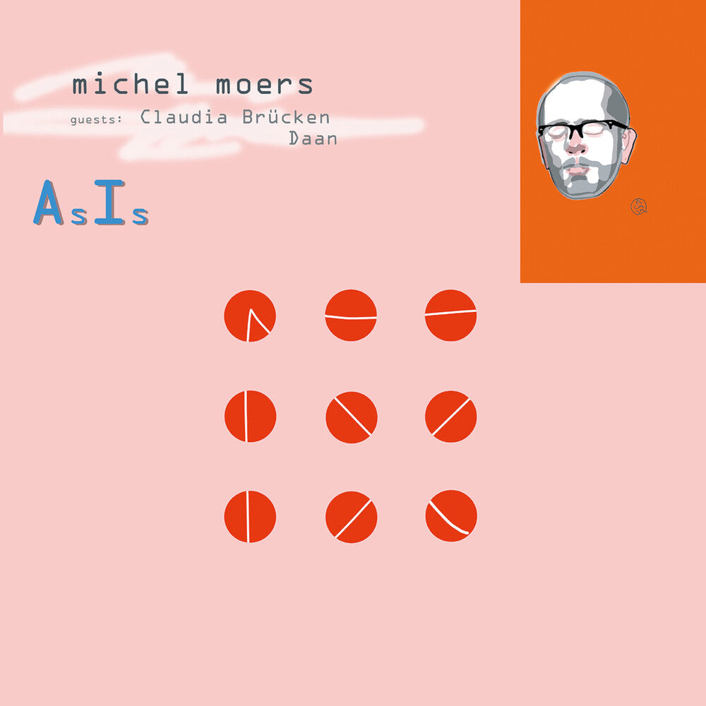 the album cover for Michel Moers - As Is [Clear Vinyl]