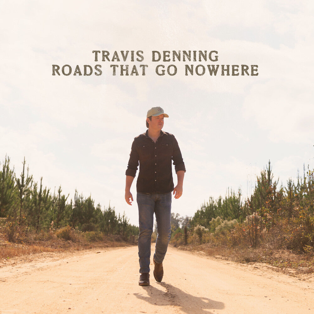 the album cover for Travis Denning - Roads That Go Nowhere