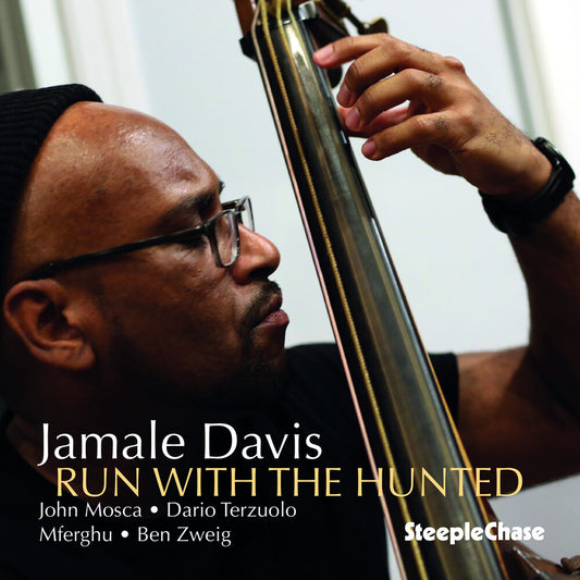 the album cover for Jamale Davis - Run With The Hunted
