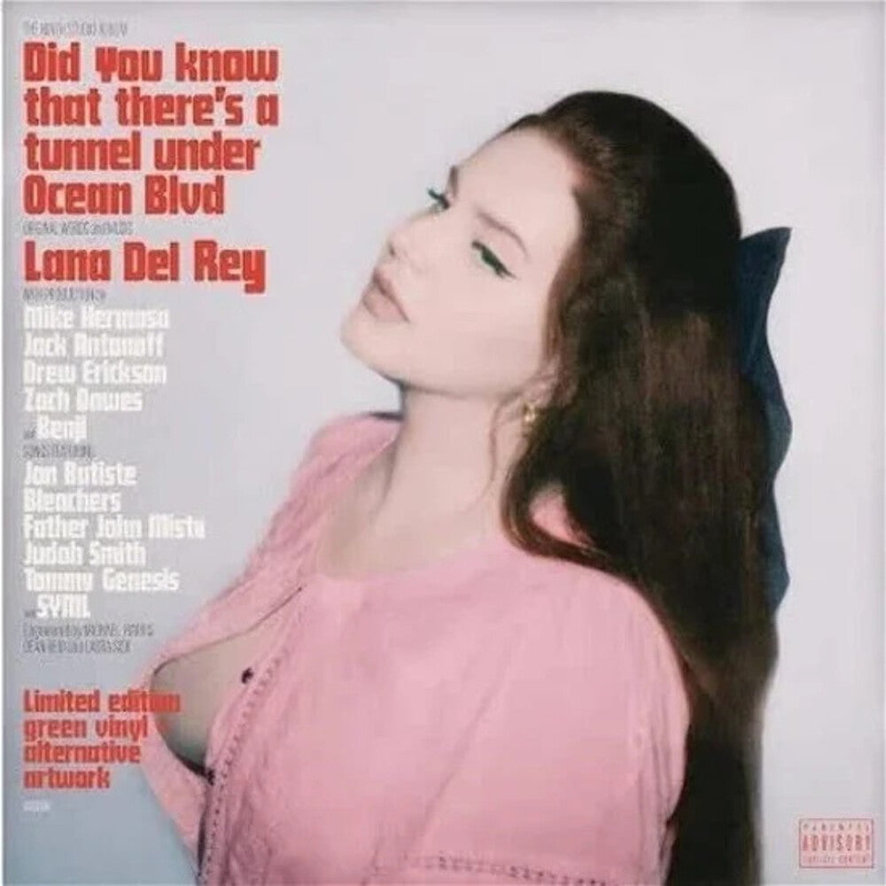 the album cover for Lana Del Rey - Did You Know That There's Tunnel Under Ocean Blvd