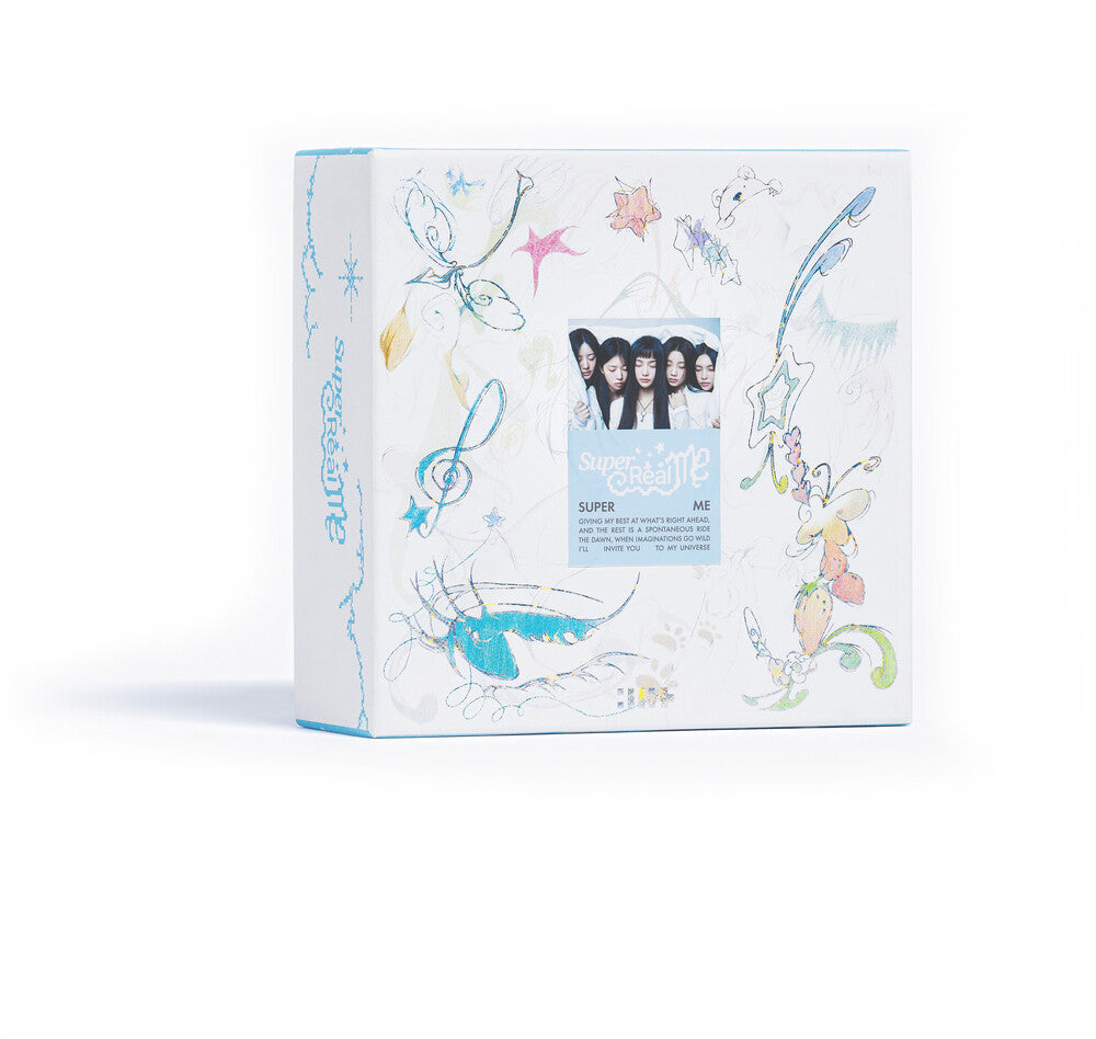 the album cover for ILLit - ILLIT 1st Mini Album ‘SUPER REAL ME’ [SUPER ME Ver.]