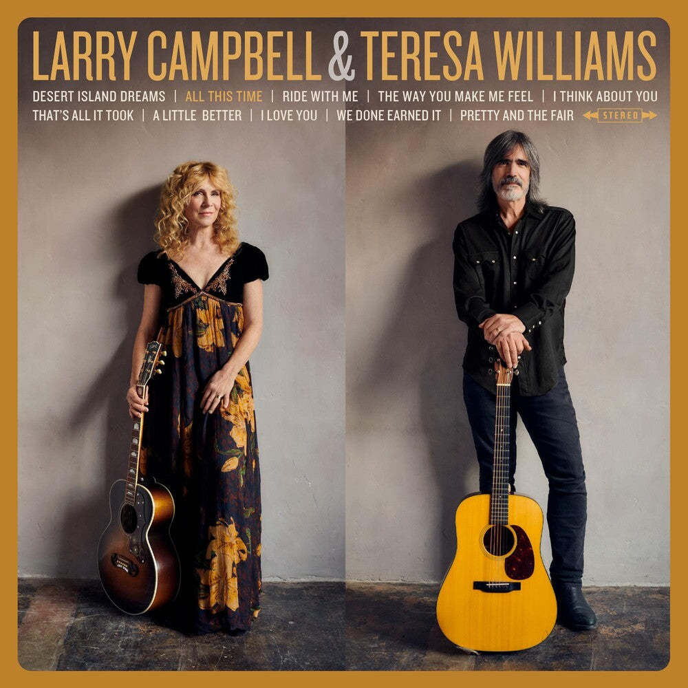 the album cover for Larry Campbell  / Williams,Teresa - All This Time