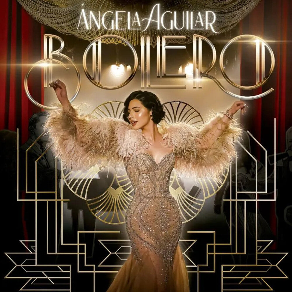the album cover for Angela Aguilar - Bolero