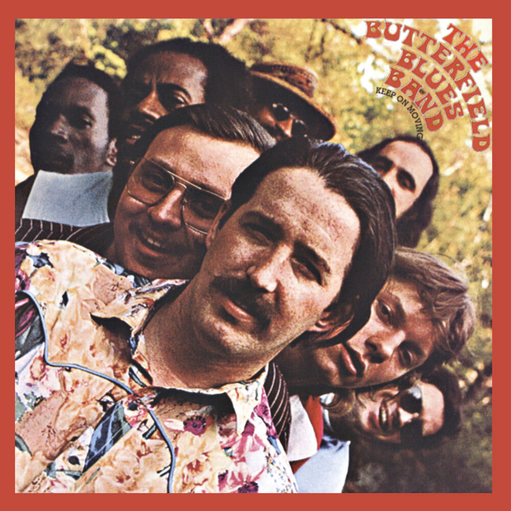 the album cover for Paul Butterfield  Blues Band - Keep On Moving