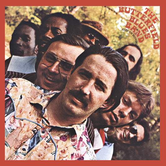 the album cover for Paul Butterfield  Blues Band - Keep On Moving