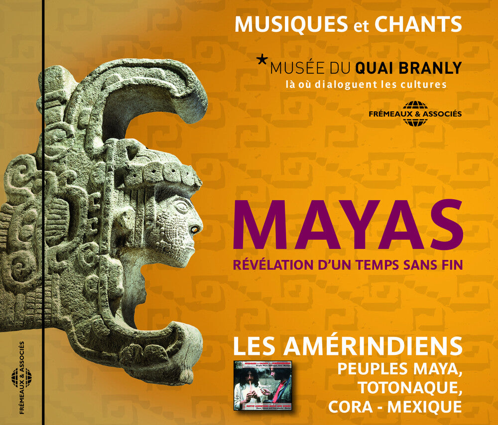 the album cover for Les Amerindiens - Mayas-Revelation D Un Temps Sans Fin