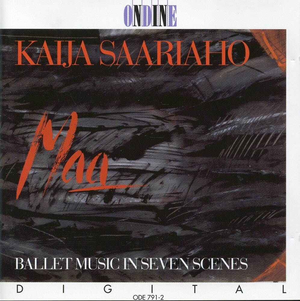 the album cover for Saariaho / Instrumental Ensemble - Maa