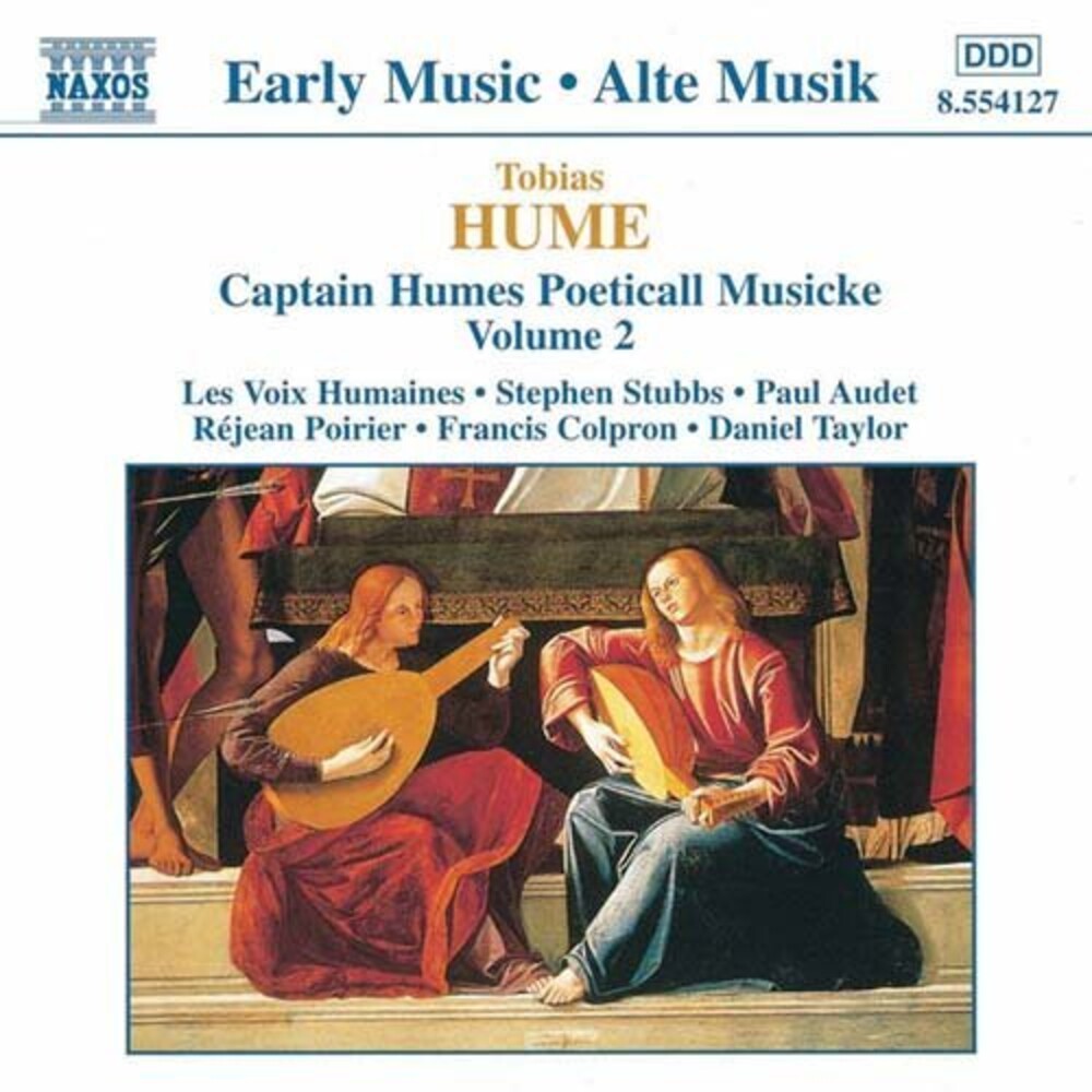 the album cover for Hume / Stubbs / Colpron / Taylor - Captain Humes Poeticall Musicke 2