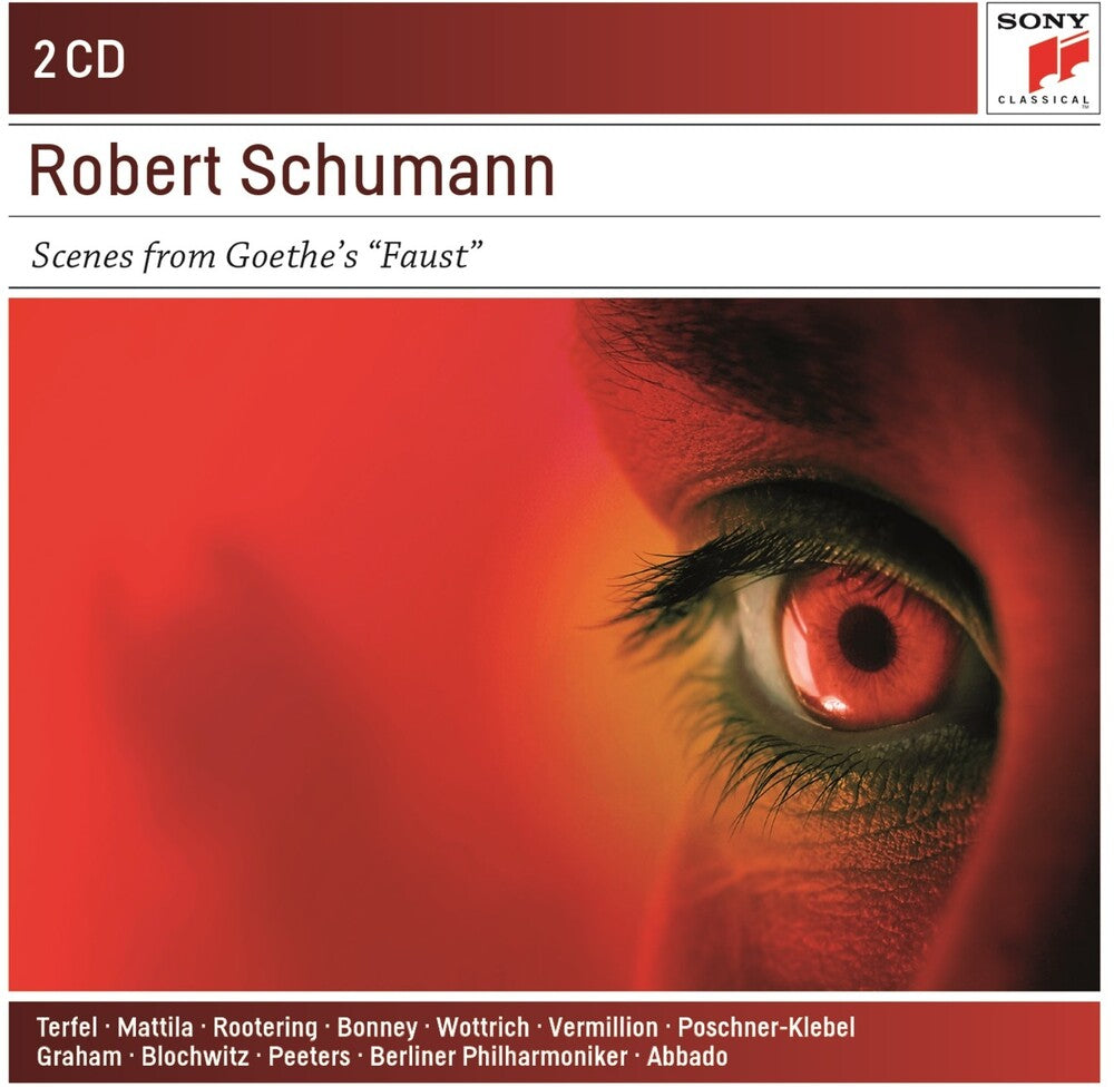 the album cover for Schumann / Terfel / Berlin Phil Orch / Abbado - Scenes From Goethe's Faust