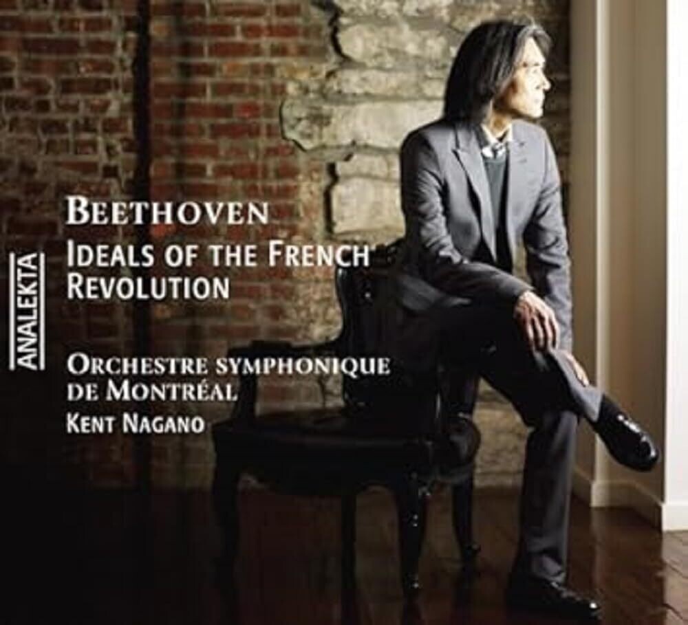 the album cover for Beethoven / Kent Nagano - Beethoven: The General / Symphony 5 / Egmont [Digipak]