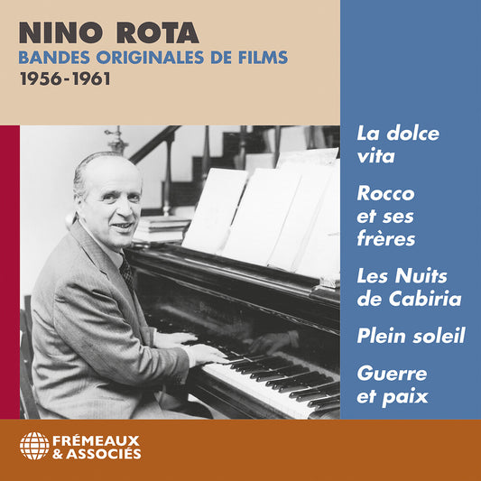 the album cover for Nino Rota  (Ita) - Bandes Originales De Films 1956-1961 (Ita)