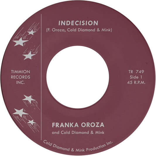 the album cover for Franka Oroza - Indecision