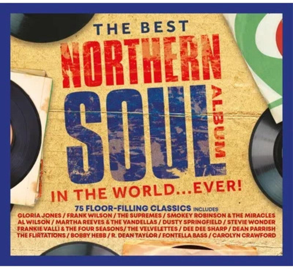 the album cover for Best Northern Soul Album Itw Ever / Various - Best Northern Soul Album Itw Ever / Various (Uk)
