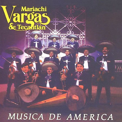 the album cover for Mariachi Vargas De TecalitlÃ¡n - Musica de America