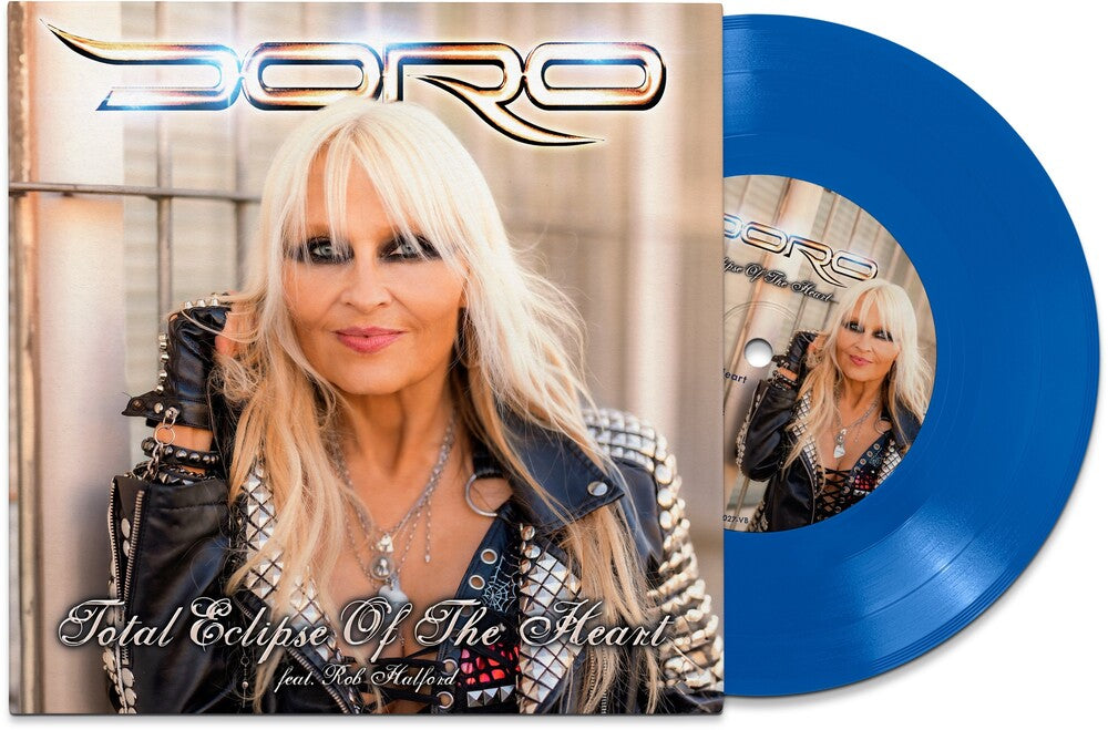 the album cover for Doro - Total Eclipse Of The Heart - Red (Blue) [Colored Vinyl]