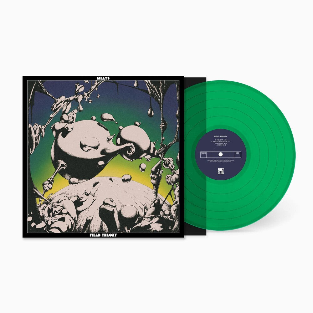 the album cover for Melts - Field Theory [Clear Vinyl] (Grn)