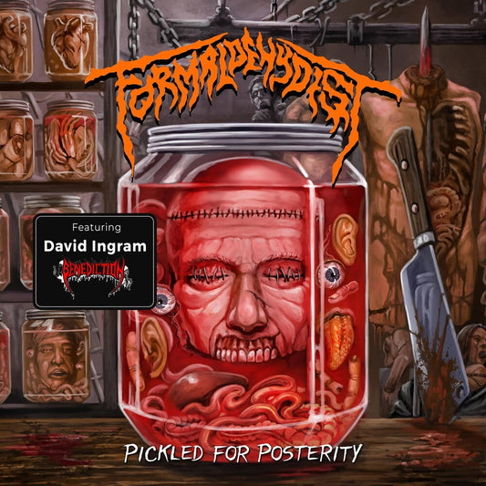 the album cover for Formaldehydist - Pickled For Posterity