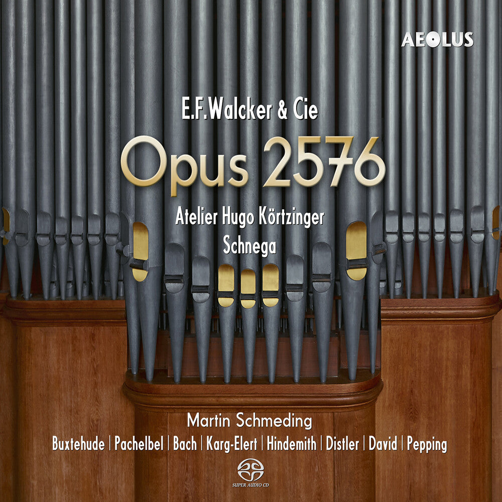 the album cover for J Bach .S. / Buxtehude / Schmeding - Opus 2576 (Hybr)