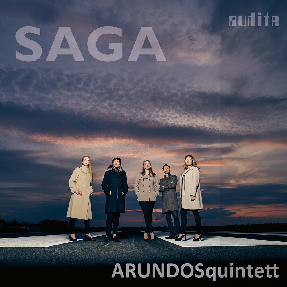 the album cover for Debussy / Mendelssohn / Arundosquintett - Saga