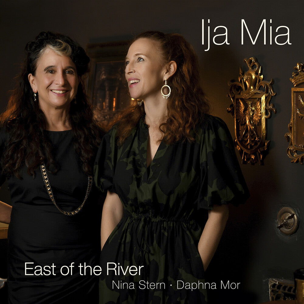the album cover for East of the River - Ija Mia