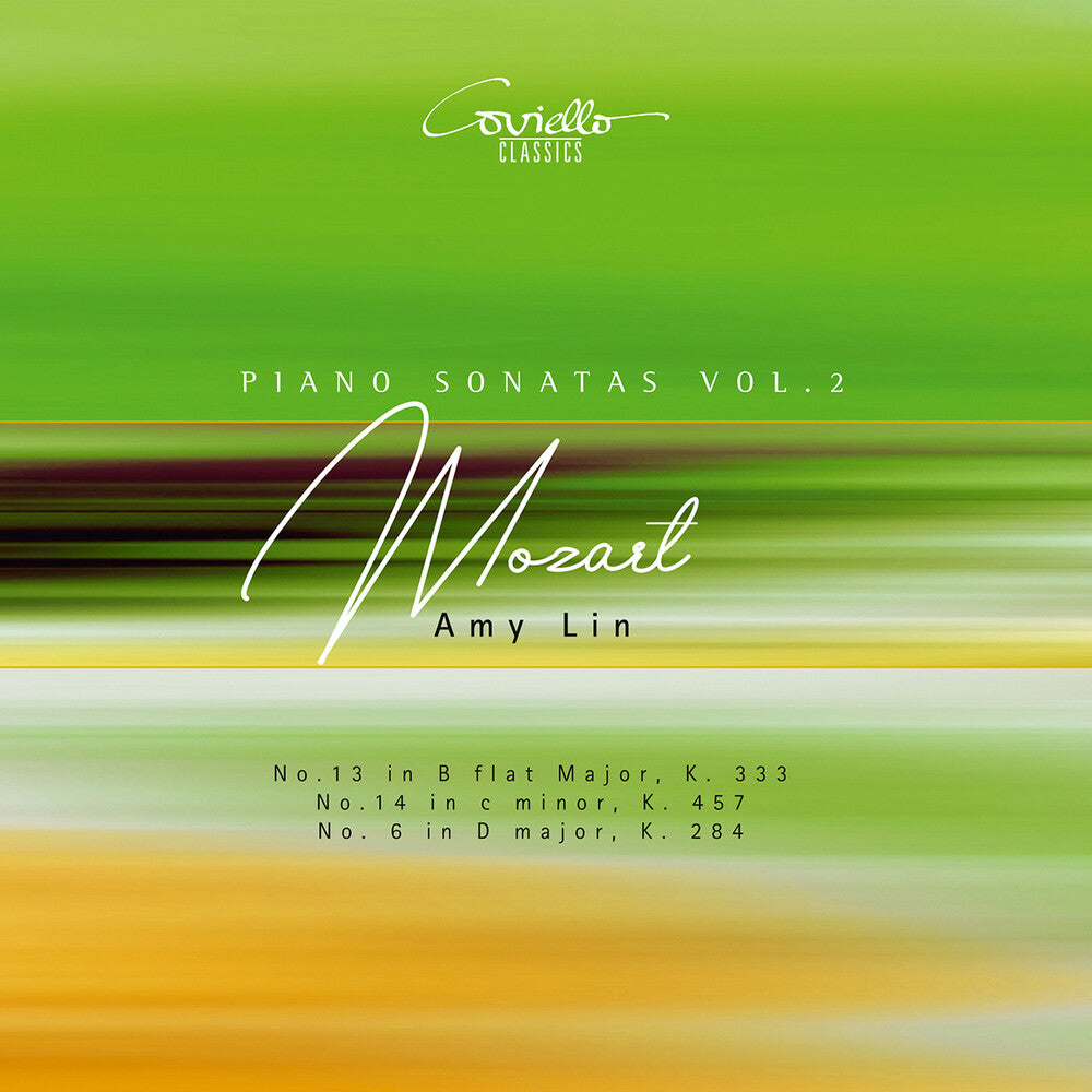 the album cover for Mozart / Lin - Piano Sonatas Vol. 2
