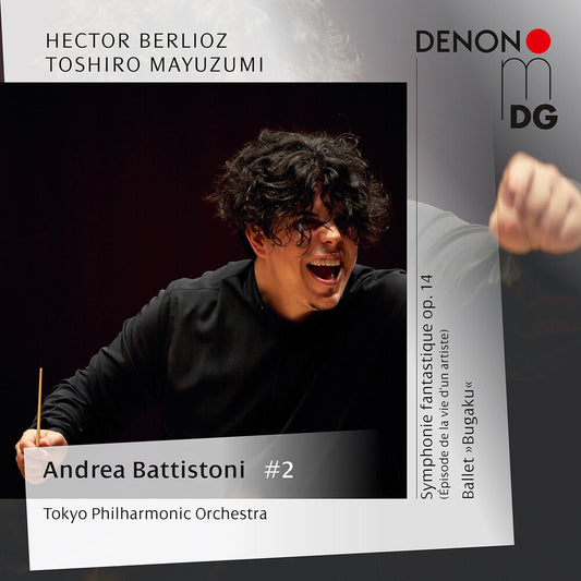 the album cover for Berlioz / Mayuzumi / Tokyo Philharmonic Orchestra - Symphonie Fantastique